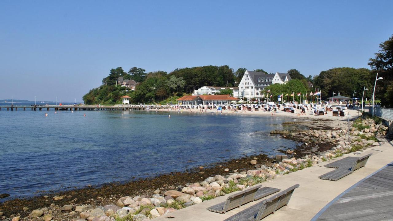 Weitblick - Mit Strandkorb, Mehr Meer Geht Nicht Γκλύξμπουργκ Εξωτερικό φωτογραφία