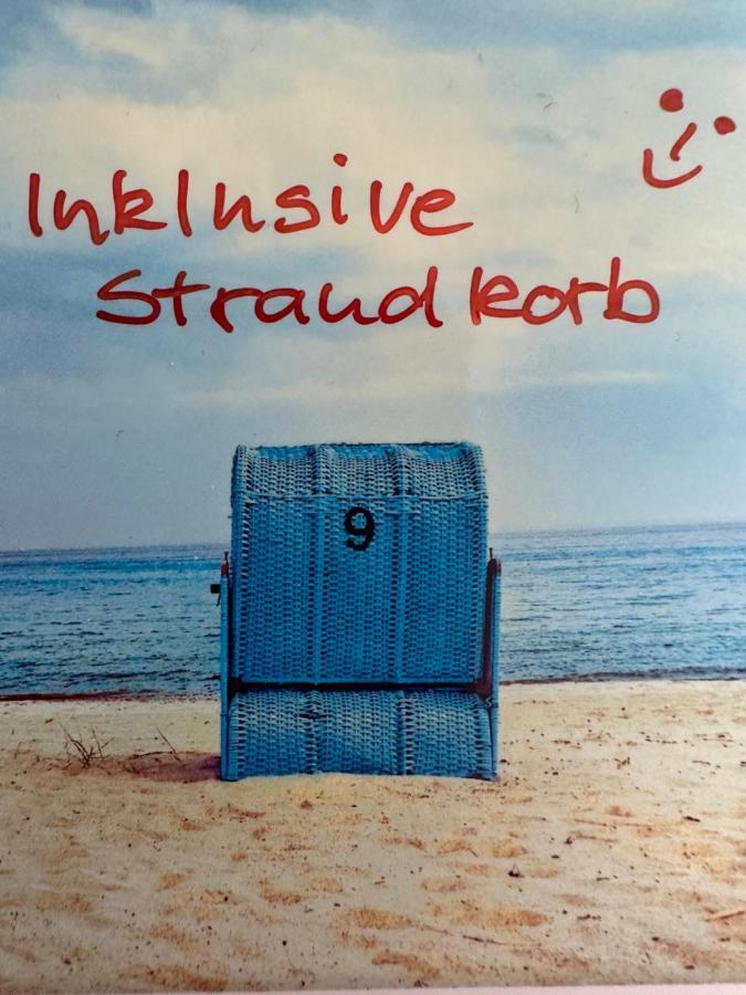 Weitblick - Mit Strandkorb, Mehr Meer Geht Nicht Γκλύξμπουργκ Εξωτερικό φωτογραφία